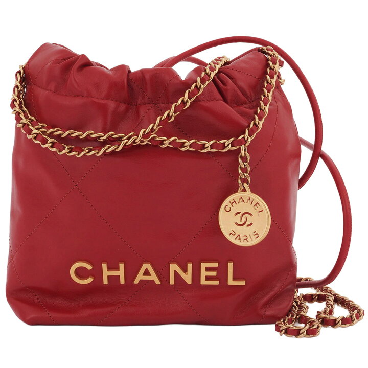 楽天市場】シャネル CHANEL22 ミニ ハンドバッグ 中古 ショルダー 