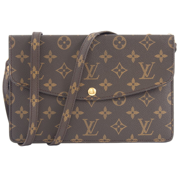 楽天市場】ルイヴィトン LOUIS VUITTON ショルダーバッグ 中古 ダブル 