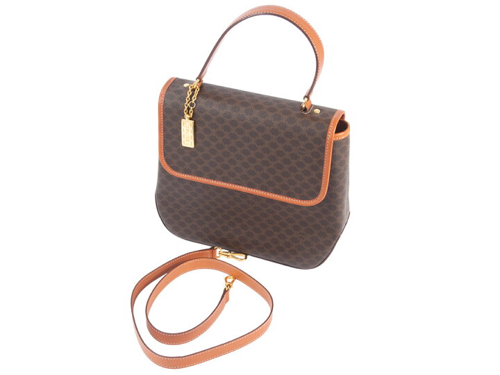 楽天市場】セリーヌ CELINE バッグ 中古 ショルダー バッグ マカダム 