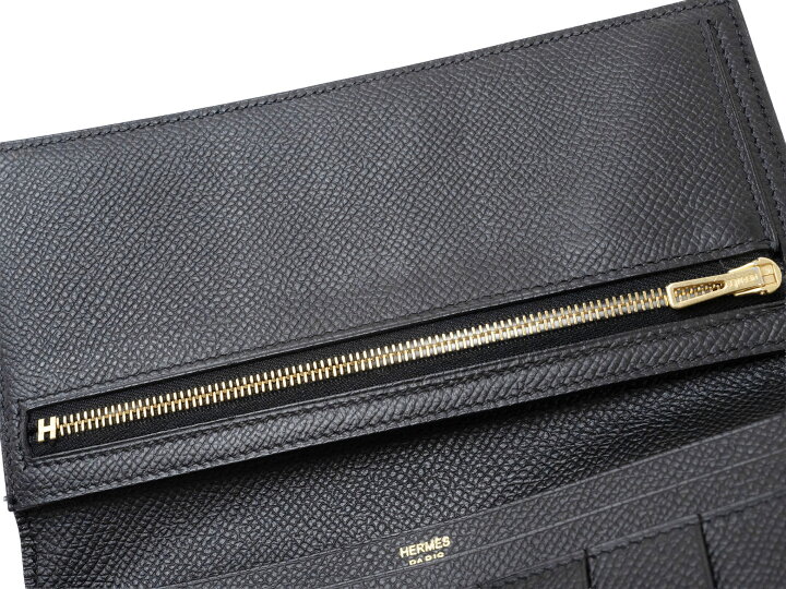 楽天市場】エルメス HERMES 財布 ベアンスフレ 二つ折り 長財布 