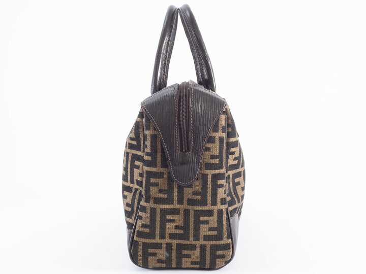 楽天市場】フェンディ FENDI ズッカ バッグ 中古 キャンバス レザー 