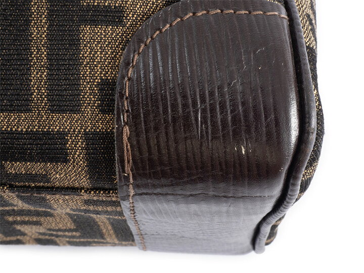 楽天市場】フェンディ FENDI ズッカ バッグ 中古 キャンバス レザー 