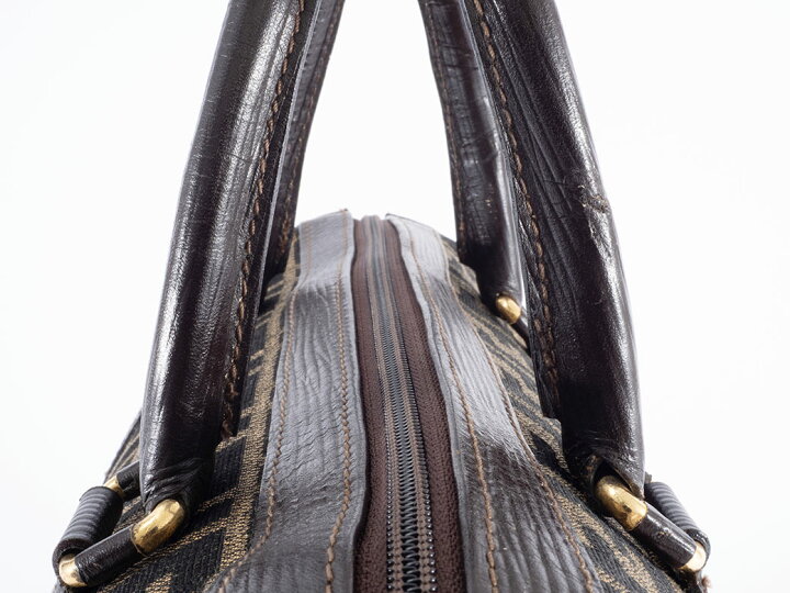 楽天市場】フェンディ FENDI ズッカ バッグ キャンバス レザー 
