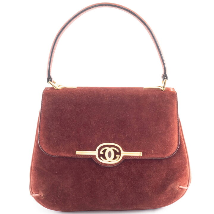 楽天市場】グッチ GUCCI バッグ 中古 スエード ハンドバッグ ブラウン 