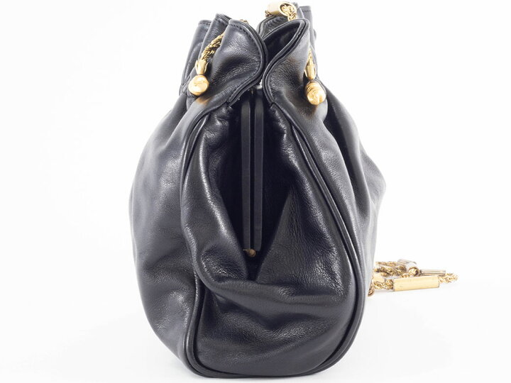楽天市場】フェンディ FENDI がま口 チェーン ショルダーバッグ レザー 