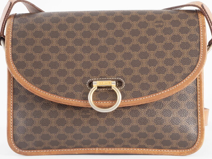 楽天市場】セリーヌ CELINE バッグ 中古 ショルダー バッグ マカダム 