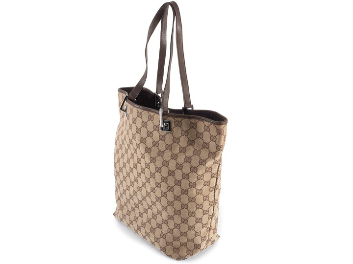 楽天市場】グッチ GUCCI トートバッグ GGキャンバス ベージュ ブラウン 