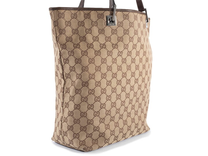楽天市場】グッチ GUCCI トートバッグ GGキャンバス ベージュ ブラウン 