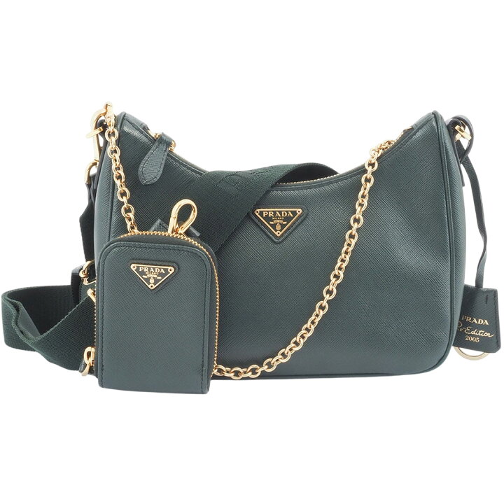 楽天市場】プラダ PRADA バッグ 中古 チェーン ショルダーバッグ 