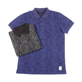 ALESSANDRO DELL'ACQUA アレッサンドロデラクア 半袖ポロシャツ AD0587/M0165 メンズ 春夏 ボタニカル コットン トップス 並行輸入品 ラッピング無料 送料無料 30394 uts2410