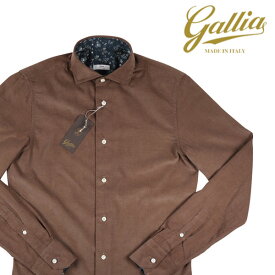 【お買い物マラソン連動セール】 Gallia ガリア 長袖シャツ GA7A03 メンズ 秋冬 コットン コーデュロイ カジュアルシャツ 並行輸入品 ラッピング無料 送料無料 18215