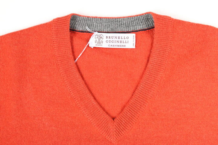 楽天市場】【52】 BRUNELLO CUCINELLI ブルネロクチネリ Vネック 