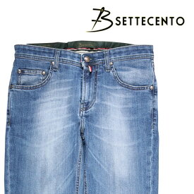 B SETTECENTO ビーセッテチェント ジーンズ 208 メンズ ブルー 青 コットン デニム イタリア製 並行輸入品 ラッピング無料 送料無料 21299 uts2420