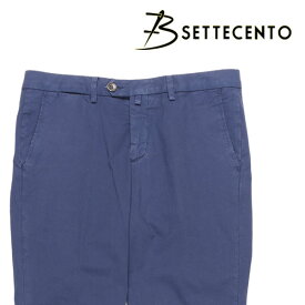 B SETTECENTO ビーセッテチェント パンツ MH700-7032 メンズ 春夏 ネイビー 紺 コットン ズボン イタリア製 並行輸入品 ラッピング無料 送料無料 22923nv