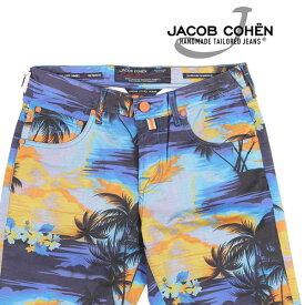 JACOB COHEN ヤコブコーエン ハーフパンツ J6636 メンズ 春夏 マルチカラー コットン ズボン イタリア製 並行輸入品 ラッピング無料 送料無料 23456