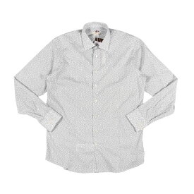 ETRO エトロ 長袖シャツ 12908 メンズ ホワイト 白 ペイズリー コットン カジュアルシャツ イタリア製 並行輸入品 ラッピング無料 送料無料 25065 uts2420