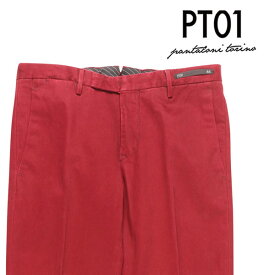 PT01 ピーティー ゼロウーノ パンツ TU65 メンズ 秋冬 レッド 赤 コットン ズボン イタリア製 並行輸入品 ラッピング無料 送料無料 24247 uts2420