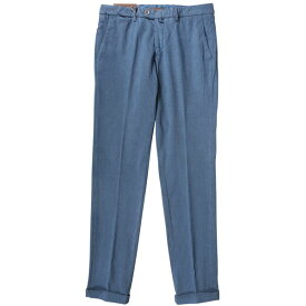 【お買い物マラソン連動セール】 B settecento ビーセッテチェント パンツ MH700 メンズ ブルー 青 コットン ズボン イタリア製 並行輸入品 ラッピング無料 送料無料 27092bl