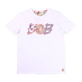 BOB ボブ Uネック半袖Tシャツ LOGO メンズ 春夏 コットン トップス イタリア製 並行輸入品 ラッピング無料 送料無料 30104