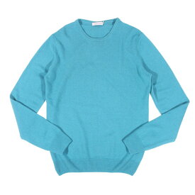【L】 RICCARD FORCONI リカルド フォルコーニ 丸首セーター GOLF 秋冬 グリーン 緑 カシミヤ カシミヤ100% ニット イタリア製 並行輸入品 ラッピング無料 送料無料 W31561