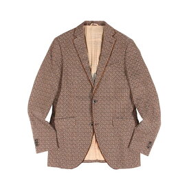 【48】 ETRO エトロ ジャケット 1G317/8519 Lサイズ相当 ベージュ 総柄 コットン アウター トップス イタリア製 並行輸入品 ラッピング無料 送料無料 A32208