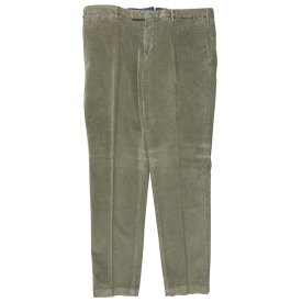 【54】 PT TORINO ピーティー・トリノ パンツ SKINNY FIT 3XLサイズ相当 秋冬 グリーン 緑 コットン コーデュロイ ズボン 大きいサイズ 並行輸入品 ラッピング無料 送料無料 W33626