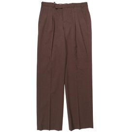 【48】 PT TORINO ピーティー・トリノ パンツ Edge Lサイズ相当 ブラウン 茶 ヴァージンウール ヴァージンウール混 ズボン 並行輸入品 ラッピング無料 送料無料 A33655