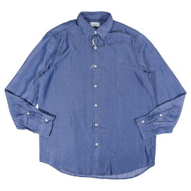 【L】 Altea アルテア 長袖シャツ 2264051 ネイビー 紺 リヨセル 並行輸入品 ラッピング無料 送料無料 34817-l