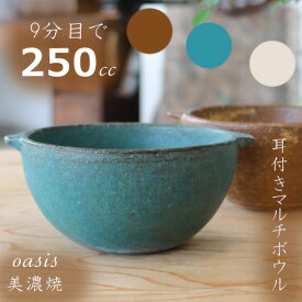 オアシス 耳付きマルチボウル　美濃焼/鉢/デザートお碗/小鉢/アイスボウル/デザートカップ/サラダボウル/カップ/湯呑み/スープカップ/キッチン用品