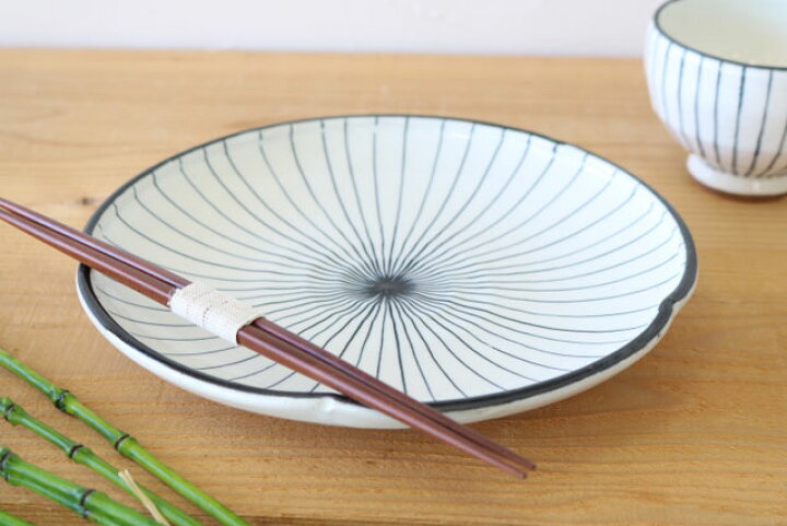 楽天市場】7寸皿 白化粧十草 美濃焼 七寸皿/お皿 プレート/和柄食器 
