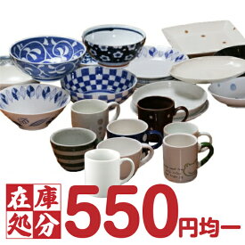 【アウトレット】550円 食器 福袋 食器セット 美濃焼 アウトレット 和食器 洋食器 麺鉢 ラーメン マグカップ お皿 パスタプレート おしゃれ 日本製