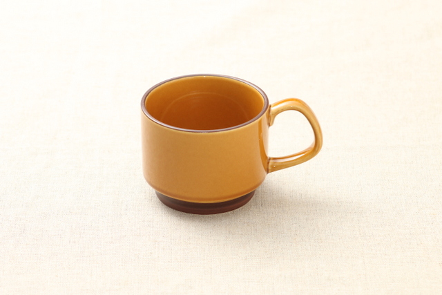 キャラメル色 コーヒーカップ マグカップ セール特価 スープカップ スタッキング ナチュラル 日本製 おうちカフェ ほっこり おしゃれ 在庫限り