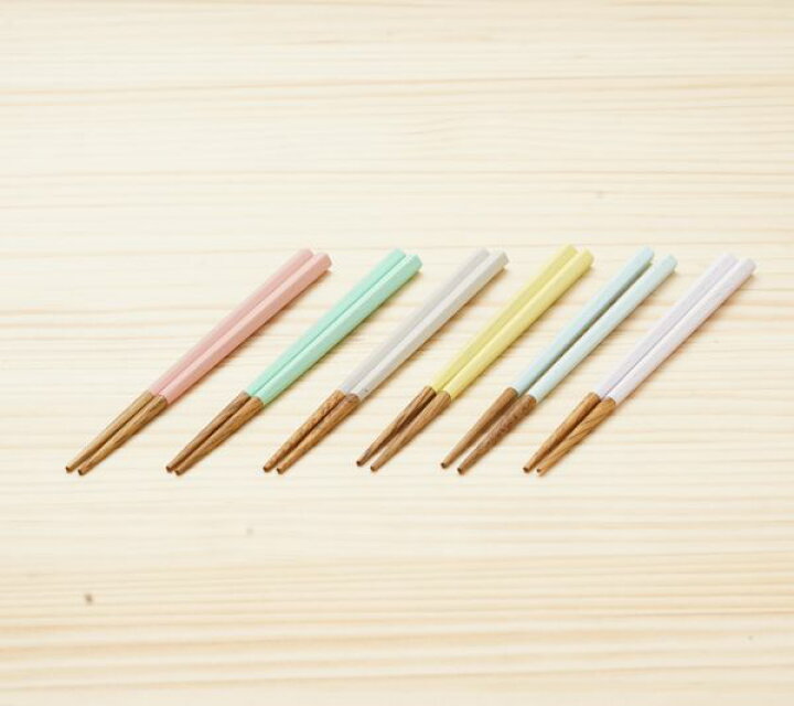 楽天市場】食洗機対応 16cm パステルカラー お箸 ピンク/グリーン  