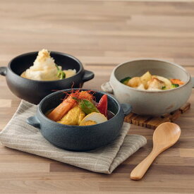 【アウトレット】グラタン皿 耐熱ボウル 黒/グレー/ネイビー 耳付き スープボウル オーブンボウル 一人用 小鉢 耐熱食器 日本製 美濃焼 陶器 オーブン料理に おしゃれ おうちカフェ 耐熱皿 和食器 CORON伸光窯