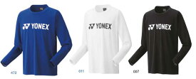 ヨネックス　バドミントンウエア ユニロングスリーブTシャツ16802