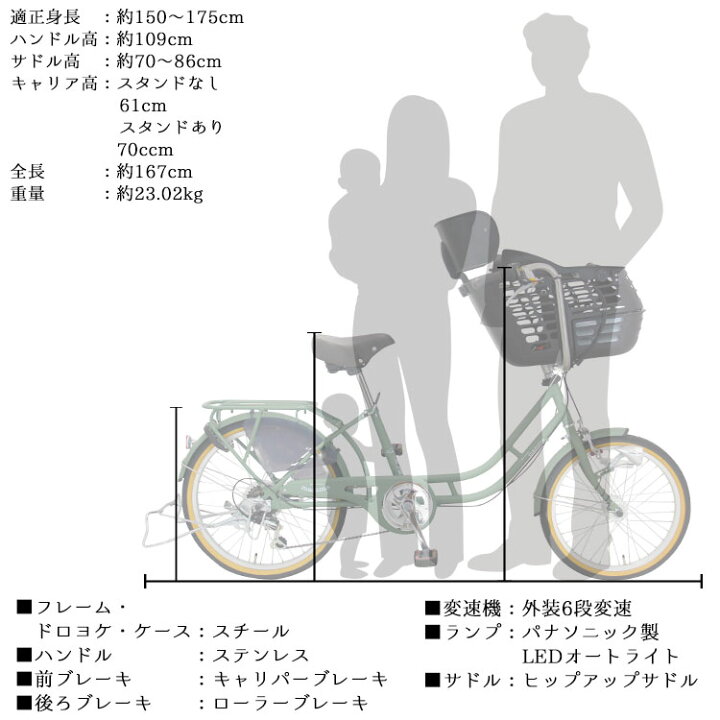 楽天市場】感謝還元!大決算セール 2,000円OFFクーポン対象 子供乗せ自転車 マンマ チャイルドシート前 フロント 完全組立 前20インチ 後22インチ 6段変速 HBC-012DX3 : 自転車のVANWARD楽天市場店 楽天市場】感謝還元!大決算セール 2,000円OFFクーポン対象 子供乗せ自転車 マンマ チャイルドシート前 フロント 完全組立 前20インチ 後22インチ 6段変速 HBC-012DX3 : 自転車のVANWARD楽天市場店