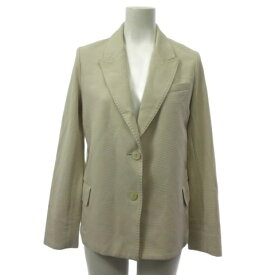 【中古】チルコロ1901 CIRCOLO1901 テーラードジャケット シングル 11 ベージュ レディース 【ベクトル 古着】 250910