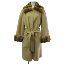 楽天市場】フォクシー foxey ロング コート カシミヤの通販