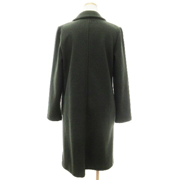 楽天市場】【中古】ザラ ZARA チェスターコート ロング 前開き カーキ 