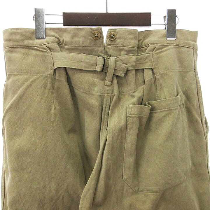 楽天市場】【中古】コモリ COMOLI コットンツイル オーバーパンツ 
