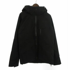 【中古】ゴールドウイン GOLDWIN 20AW アトライオス ジャケット ASTRAIOS JACKET スキーウェア 長袖 中綿 ロゴ GORE-TEX 黒 ブラック XL ■SM1 メンズ 【ベクトル 古着】 240319