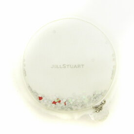 【中古】ジルスチュアート JILL STUART 美品 ホワイトラブストーリー コレクション コスメポーチのみ ファー ラメ 白 ホワイト 小物 レディース 【ベクトル 古着】 250411