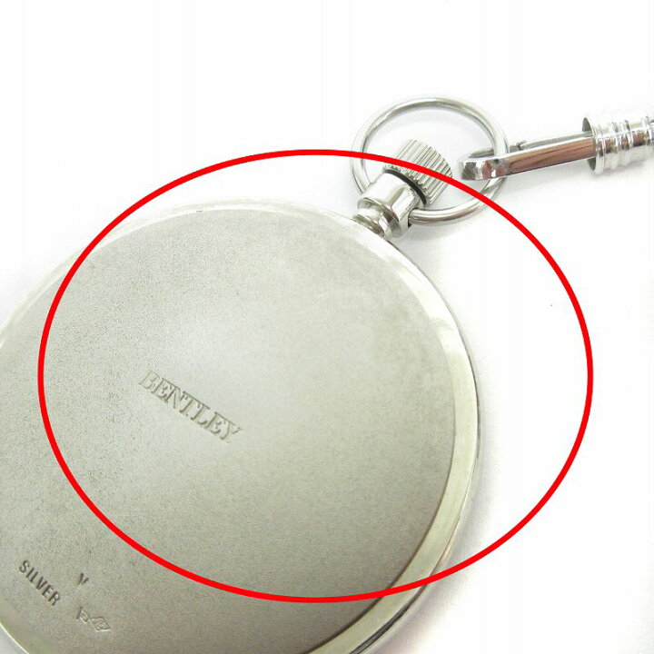 楽天市場】【中古】ベントレー Bentley 懐中時計 アナログ クオーツ 