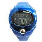 【中古】ワイアード WIRED SPOON ALBA 腕時計 デジタル クォーツ W605-00A0 ブルー ■SM0 メンズ 【ベクトル 古着】 240316