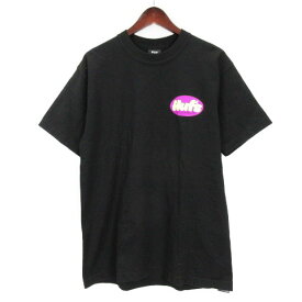 【中古】ハフ HUF LIQUORMART Tシャツ 半袖 プリント ブラック M 231012E メンズ 【ベクトル 古着】 231012