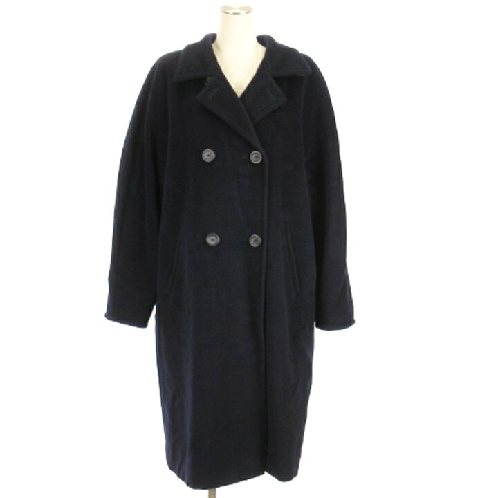 楽天市場】【中古】マックスマーラ MAX MARA 白タグ チェスター コート 