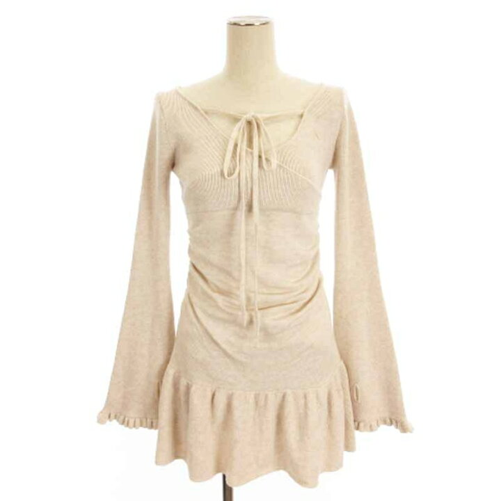 楽天市場】【中古】アンド マリー AND MARY 良品 Fleur knit mini 