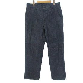 【中古】ヌーディージーンズ nudie jeans LAZY LEO 1010203 デニム パンツ ジーンズ コットン インディゴブルー 青系 W30 M位 メンズ 【ベクトル 古着】 230918