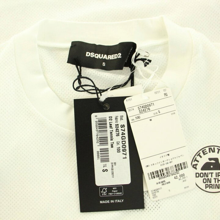 楽天市場】【中古】未使用品 ディースクエアード DSQUARED2 タグ付き T 