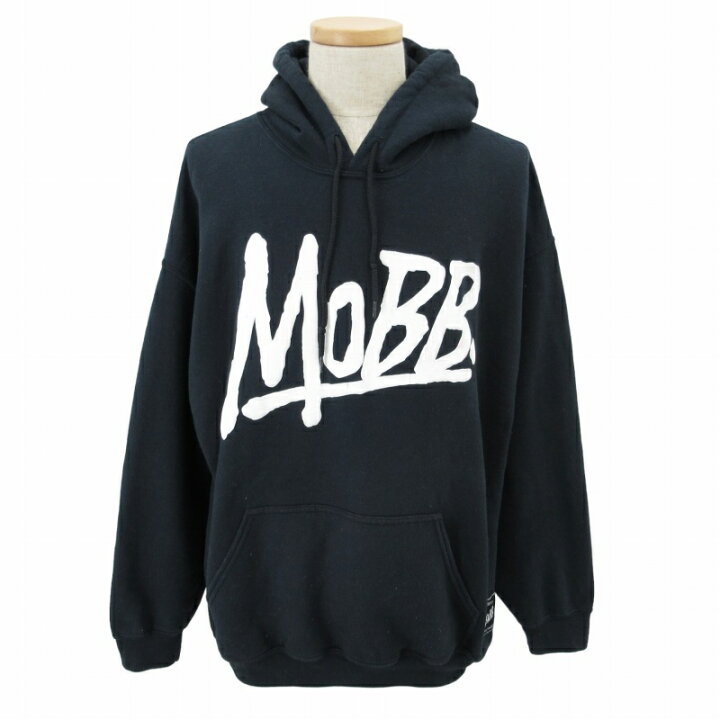 楽天市場】【中古】MOBB モブ パーカー フーディー ロゴプリント 長袖 